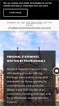 Mobile Screenshot of personalstatementservice.com